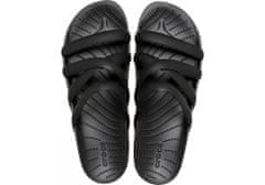 Crocs Splash Strappy Sandals pro ženy, 39-40 EU, W9, Sandály, Pantofle, Black, Černá, 208217-001