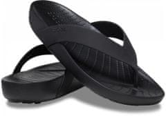 Crocs Splash Flip-Flops pro ženy, 36-37 EU, W6, Žabky, Pantofle, Sandály, Black, Černá, 208218-001