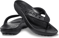 Crocs Baya II Flip-Flops pro muže, 46-47 EU, M12, Žabky, Pantofle, Sandály, Black, Černá, 208192-001