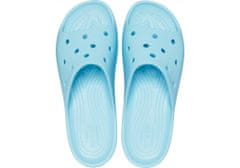 Crocs Classic Platform Slides pro ženy, 38-39 EU, W8, Pantofle, Sandály, Arctic, Modrá, 208180-411
