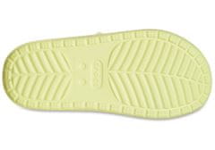 Crocs Classic Cozzzy Sandals Unisex, 39-40 EU, M7W9, Bačkory, Pantofle, Sulphur, Žlutá, 207446-75U