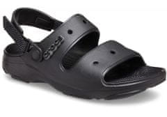 Crocs Classic All-Terrain Sandals Unisex, 42-43 EU, M9W11, Sandály, Pantofle, Black, Černá, 207711-001