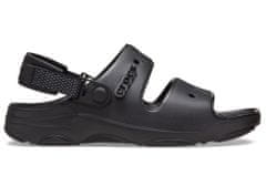 Crocs Classic All-Terrain Sandals Unisex, 43-44 EU, M10W12, Sandály, Pantofle, Black, Černá, 207711-001