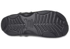 Crocs Classic All-Terrain Sandals Unisex, 43-44 EU, M10W12, Sandály, Pantofle, Black, Černá, 207711-001