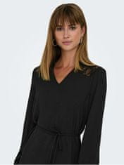 Jacqueline de Yong Dámské šaty JDYLION Regular Fit 15308123 Black (Velikost L)