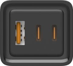 FORTRON COLORWAY USB nabíječka/ 1x USB-A/ 2x USB-C/ 65W/ Černá