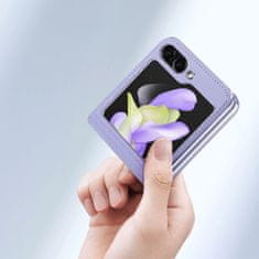 Dux Ducis Bril knížkové pouzdro na Samsung Galaxy Z Flip 5 5G, fialové