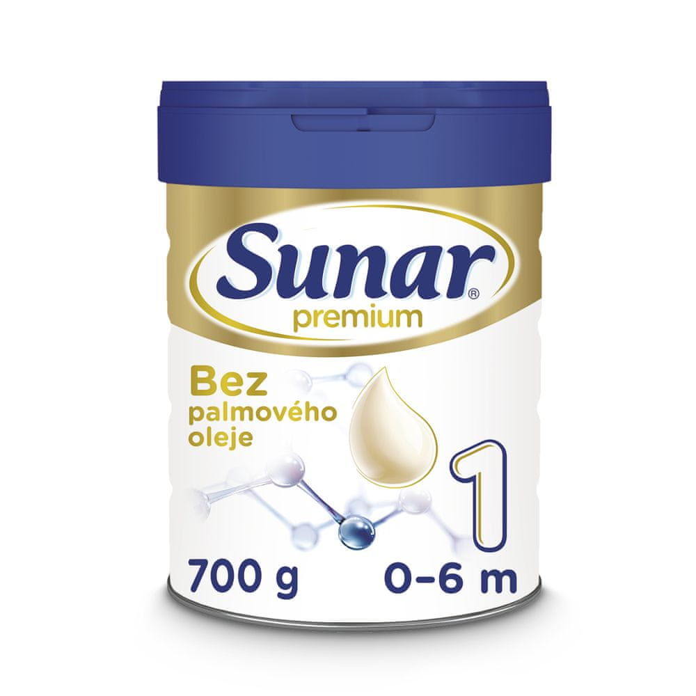 Levně Sunar Premium 1 počáteční kojenecké mléko 700 g