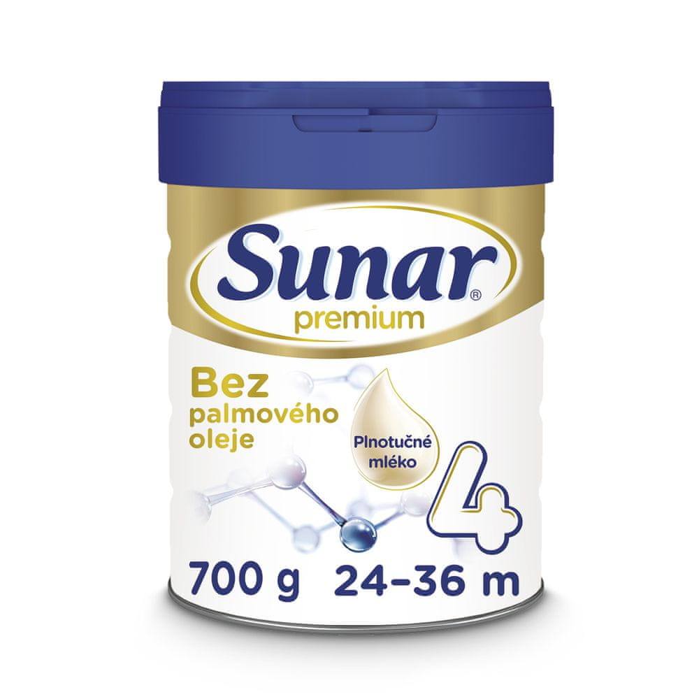 Levně Sunar Premium 4 batolecí mléko 700 g