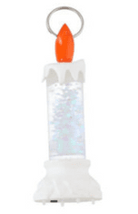 Grundig LED přívěšek na klíče svíčka 3,5 cm x 9,5 cm