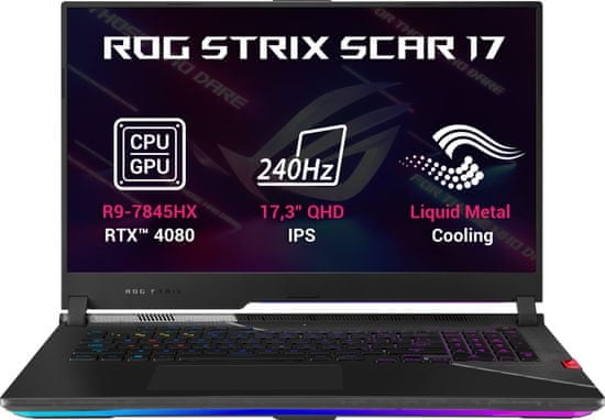 ASUS ROG Strix SCAR 17 (2023) G733, černá (G733PZ-LL037W)