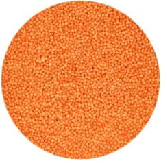 FunCakes FunCakes Cukrové perličky - máček - oranžový - 80g
