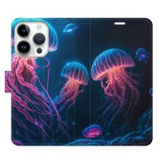iSaprio Flipové pouzdro - Jellyfish pro Apple iPhone 15 Pro