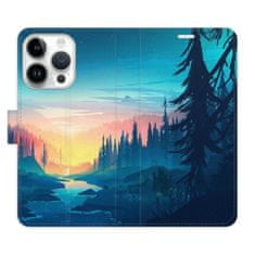 iSaprio Flipové pouzdro - Magical Landscape pro Apple iPhone 15 Pro