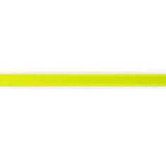 PRYM Saténová stuha, 4 m x 6 mm, neonově žlutá