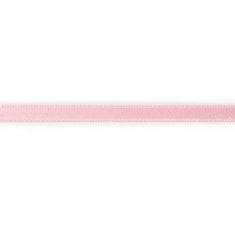 PRYM Saténová stuha, 4 m x 6 mm, světle růžová
