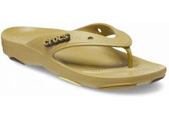 Crocs Classic All-Terrain Flip-Flops pro muže, 46-47 EU, M12, Žabky, Pantofle, Sandály, Aloe, Hnědá, 207712-3UA