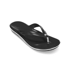 Crocs Crocband Flip-Flops Unisex, 43-44 EU, M10W12, Žabky, Pantofle, Sandály, Black, Černá, 11033-001