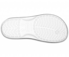 Crocs Crocband Flip-Flops Unisex, 36-37 EU, M4W6, Žabky, Pantofle, Sandály, White, Bílá, 11033-100