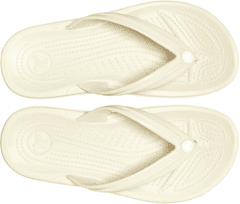 Crocs Crocband Flip-Flops Unisex, 37-38 EU, M5W7, Žabky, Pantofle, Sandály, Bone, Béžová, 11033-2Y2