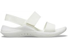 Crocs LiteRide 360 Sandals pro ženy, 36-37 EU, W6, Sandály, Pantofle, Almost White, Bílá, 206711-1CN