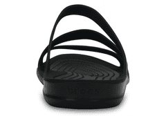 Crocs Swiftwater Sandals pro ženy, 42-43 EU, W11, Sandály, Pantofle, Black/Black, Černá, 203998-060