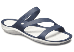 Crocs Swiftwater Sandals pro ženy, 42-43 EU, W11, Sandály, Pantofle, Navy/White, Modrá, 203998-462