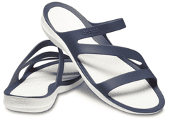 Crocs Swiftwater Sandals pro ženy, 42-43 EU, W11, Sandály, Pantofle, Navy/White, Modrá, 203998-462
