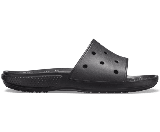 Crocs Classic Slides Unisex, 43-44 EU, M10W12, Pantofle, Sandály, Black, Černá, 206121-001