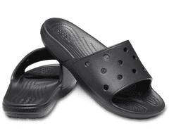 Crocs Classic Slides pro muže, 46-47 EU, M12, Pantofle, Sandály, Black, Černá, 206121-001