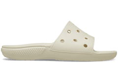 Crocs Classic Slides Unisex, 43-44 EU, M10W12, Pantofle, Sandály, Bone, Béžová, 206121-2Y2