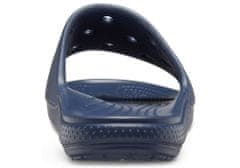 Crocs Classic Slides pro muže, 46-47 EU, M12, Pantofle, Sandály, Navy, Modrá, 206121-410