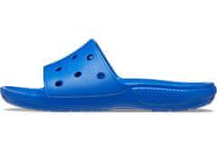 Crocs Classic Slides Unisex, 37-38 EU, M5W7, Pantofle, Sandály, Blue Bolt, Modrá, 206121-4KZ