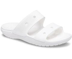 Crocs Classic Sandals Unisex, 42-43 EU, M9W11, Sandály, Pantofle, White, Bílá, 206761-100