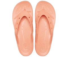 Crocs Classic Platform Flip-Flops pro ženy, 36-37 EU, W6, Žabky, Pantofle, Sandály, Papaya, Oranžová, 207714-83E