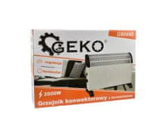 GEKO Konvektor 2000W, s termostatem G80440