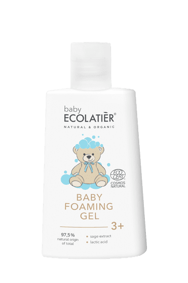 Ecolatier Dětský pěnivý mycí gel 3+, 250 ml