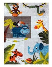Dywany Łuszczów Dětský kusový koberec Junior 51858.802 Animals 120x170