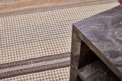 Diamond Carpets Ručně vázaný kusový koberec Houndstooth DESP HL89 Beige Mix 80x150