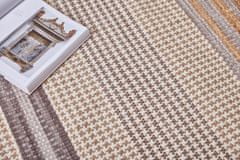 Diamond Carpets Ručně vázaný kusový koberec Houndstooth DESP HL89 Beige Mix 80x150