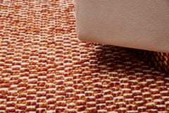 Diamond Carpets Ručně vázaný kusový koberec Fire Agate DE 4619 Orange Mix 80x150