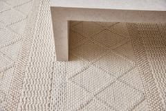 Diamond Carpets Ručně vázaný kusový koberec Geneva DE 7951 White Mix 80x150