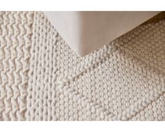 Diamond Carpets Ručně vázaný kusový koberec Geneva DE 7951 White Mix 80x150