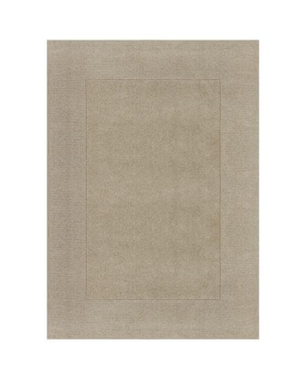 Flair Kusový ručně tkaný koberec Tuscany Textured Wool Border Natural