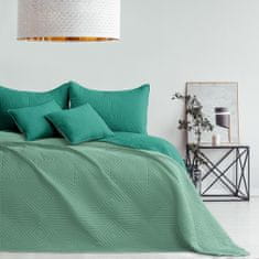 AmeliaHome Přehoz na postel Softa zelený, velikost 170x270