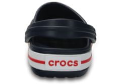 Crocband Clogs pro děti, 33-34 EU, J2, Pantofle, Dřeváky, Navy/Red, Modrá, 207006-485