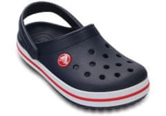 Crocs Crocband Clogs pro děti, 27-28 EU, C10, Pantofle, Dřeváky, Navy/Red, Modrá, 207005-485