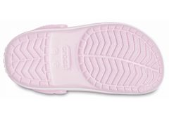 Crocs Crocband Clogs pro děti, 28-29 EU, C11, Pantofle, Dřeváky, Ballerina Pink, Růžová, 207006-6GD