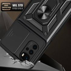 Tech-protect Kryt Motorola Moto G22 / E32 / E32S Tech-Protect CamShield Pro černý