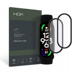 Hofi Tvrzené hybridní sklo XIAOMI MI SMART BAND 7 / 7 NFC HOFI Hybrid Pro+ 2ks černé